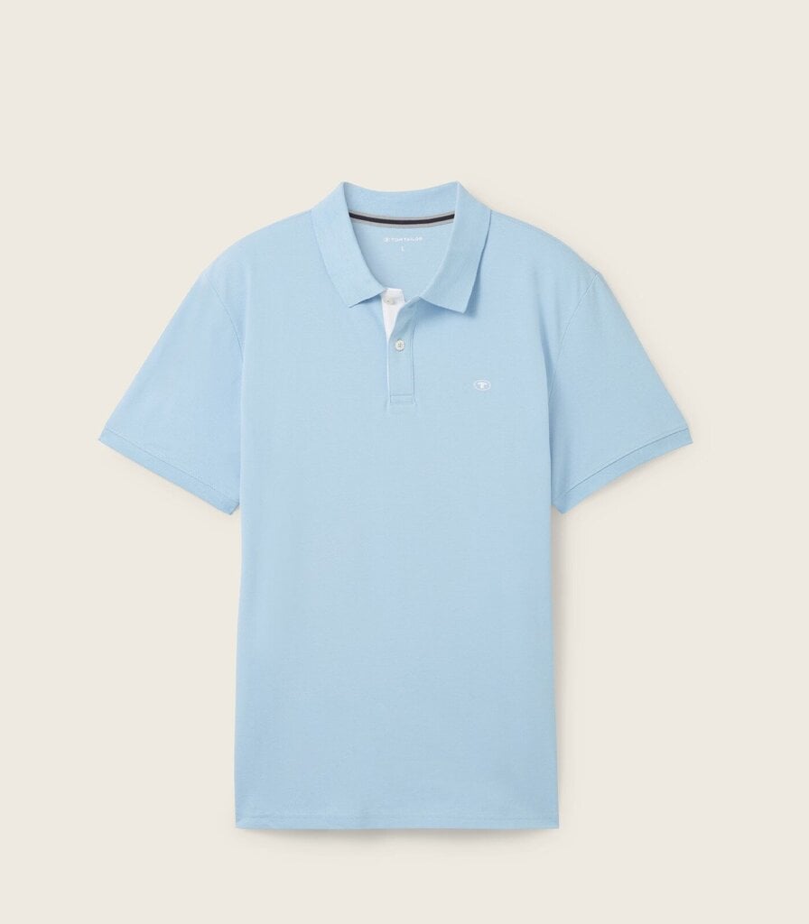 Tom Tailor polo marškinėliai vyrams 1031006*32245, mėlyni цена и информация | Vyriški marškinėliai | pigu.lt