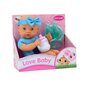 Lėlė mėlyna apranga su priedais Lean Toys Love Baby kaina ir informacija | Žaislai mergaitėms | pigu.lt