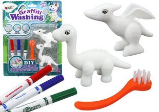 Kūrybinis rinkinys DIY Art Set Dinosaurs Figurines kaina ir informacija | Piešimo, tapybos, lipdymo reikmenys | pigu.lt