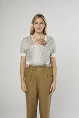 Переноска для детей Ergobaby Aura Knit, grey stripes цена и информация | Слинги, эргорюкзаки | pigu.lt