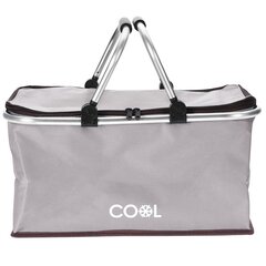 Terminis krepšys Cool, 35 l, pilkas kaina ir informacija | Šaltkrepšiai, šaltdėžės ir šaldymo elementai | pigu.lt