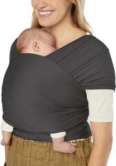 Ergobaby vaikjuostė Aura Knit, soft black kaina ir informacija | Nešioklės | pigu.lt