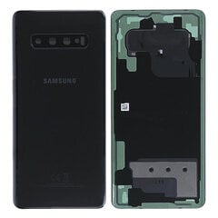 Galinis dangtelis Samsung G975 S10+ (Ceramic Black) originalus (used Grade B) цена и информация | Корпуса | pigu.lt