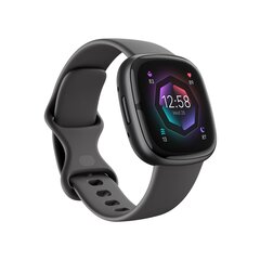 Prekė su pažeidimu.Fitbit Sense 2 Shadow Grey/Graphite kaina ir informacija | Prekės su pažeidimu | pigu.lt