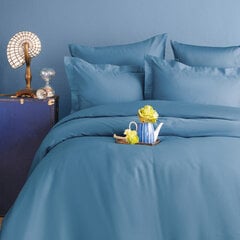 Issimo satino patalynės komplektas Mint Blue, 200x220, 6 dalių цена и информация | Комплекты постельного белья | pigu.lt