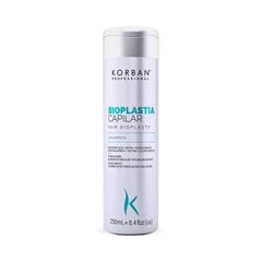 Atstatantis plaukų šampūnas Korban Bioplastia Capilar, 250 ml kaina ir informacija | Šampūnai | pigu.lt