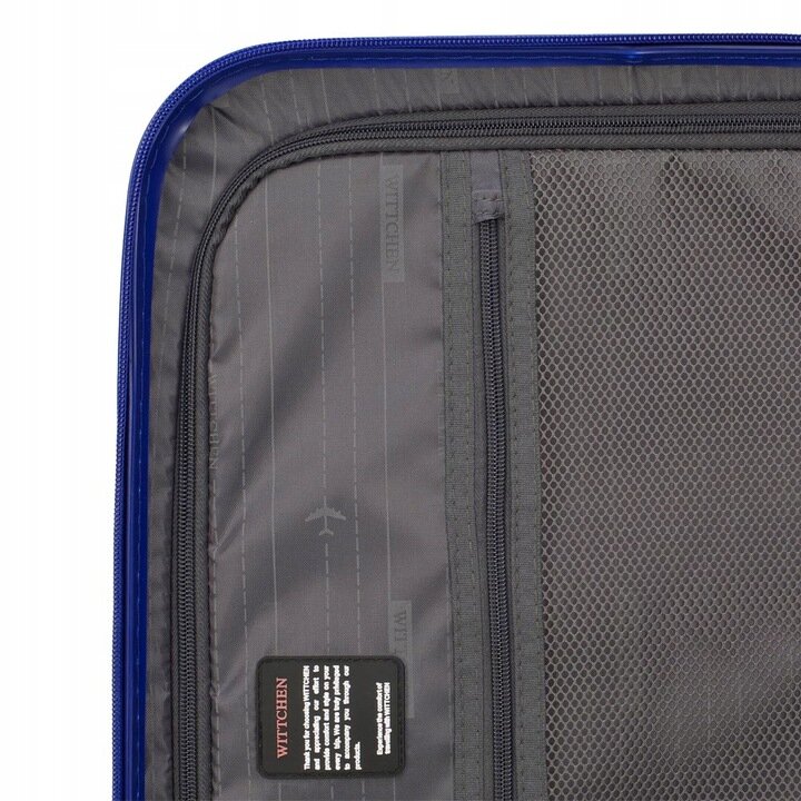 Mažas lagaminas Wittchen S, mėlynas kaina ir informacija | Lagaminai, kelioniniai krepšiai | pigu.lt