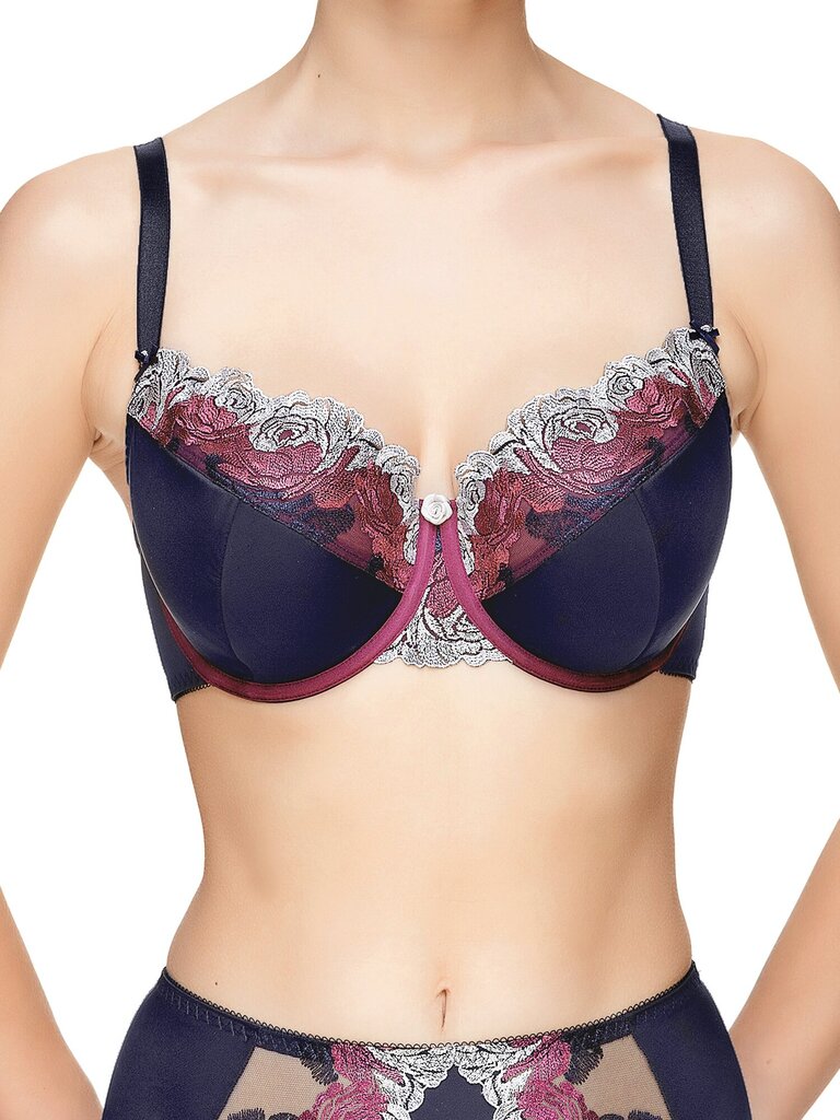 Liemenėlė moterims Lauma Lingerie, mėlyna kaina ir informacija | Liemenėlės | pigu.lt