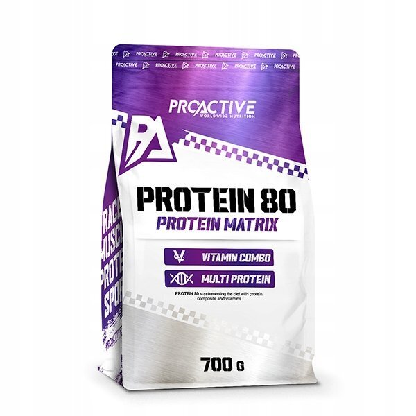 Baltymai ProActive Protein80, 700g kaina ir informacija | Baltymai | pigu.lt