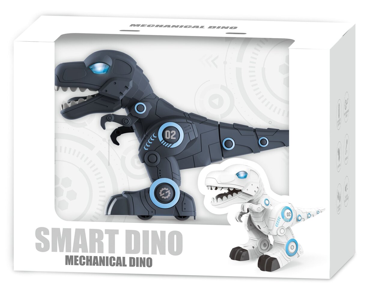 Interaktyvus nuotoliniu būdu valdomas Dinozauras kaina ir informacija | Žaislai berniukams | pigu.lt