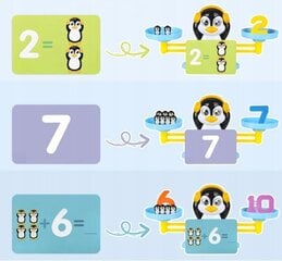 Edukacinis skaičiavimo žaidimas Pingvino svarstyklės kaina ir informacija | Lavinamieji žaislai | pigu.lt