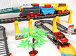 Lenktynių trasa su traukiniu ir automobiliu Fenming kaina ir informacija | Žaislai berniukams | pigu.lt