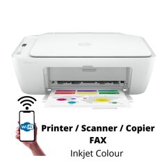 Товар с повреждением. HP Deskjet 2710E Wi-Fi МФУ Принтер / Сканер / Копир / Факс струйный цветной цена и информация | Товары с повреждениями | pigu.lt