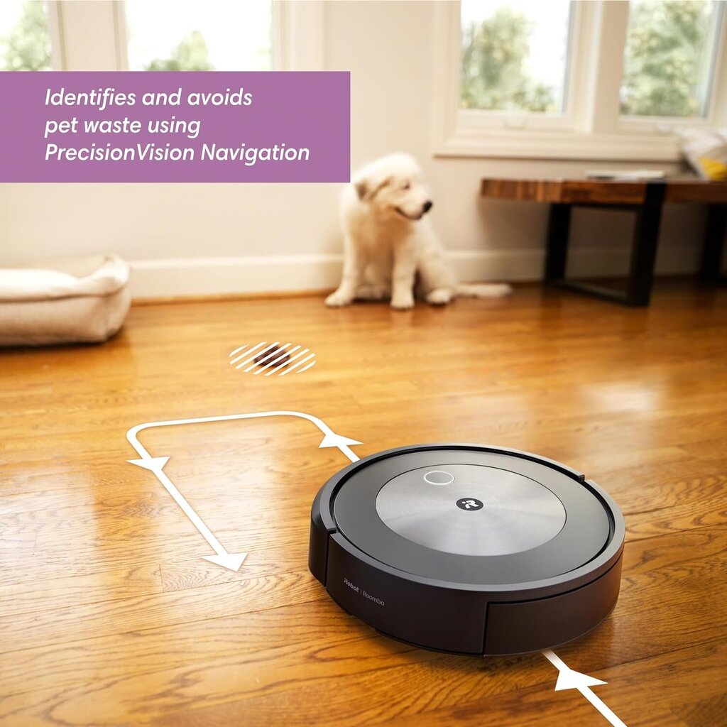 iRobot Roomba J7 kaina ir informacija | Dulkių siurbliai-robotai | pigu.lt