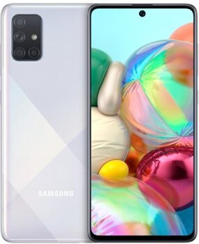 Товар с повреждением. Samsung Galaxy A71 128Гб, Dual SIM, Silver цена и информация | Товары с повреждениями | pigu.lt