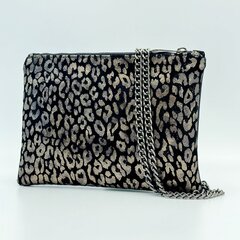 Женская сумка ручной работы Kristicija Leather Goods, черно-золотистая цена и информация | Женская сумка Bugatti | pigu.lt