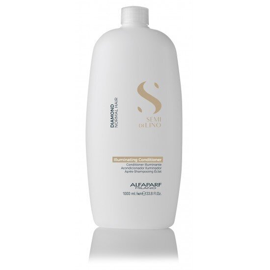 Spindesio suteikiantis kondicionierius AlfaParf Semi Di Lino Diamond Illuminating Conditioner, 1000 ml цена и информация | Balzamai, kondicionieriai | pigu.lt