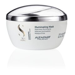 Spindesio suteikianti kaukėAlfaParf Semi Di Lino Diamond Illuminating Mask, 200 ml kaina ir informacija | Priemonės plaukų stiprinimui | pigu.lt