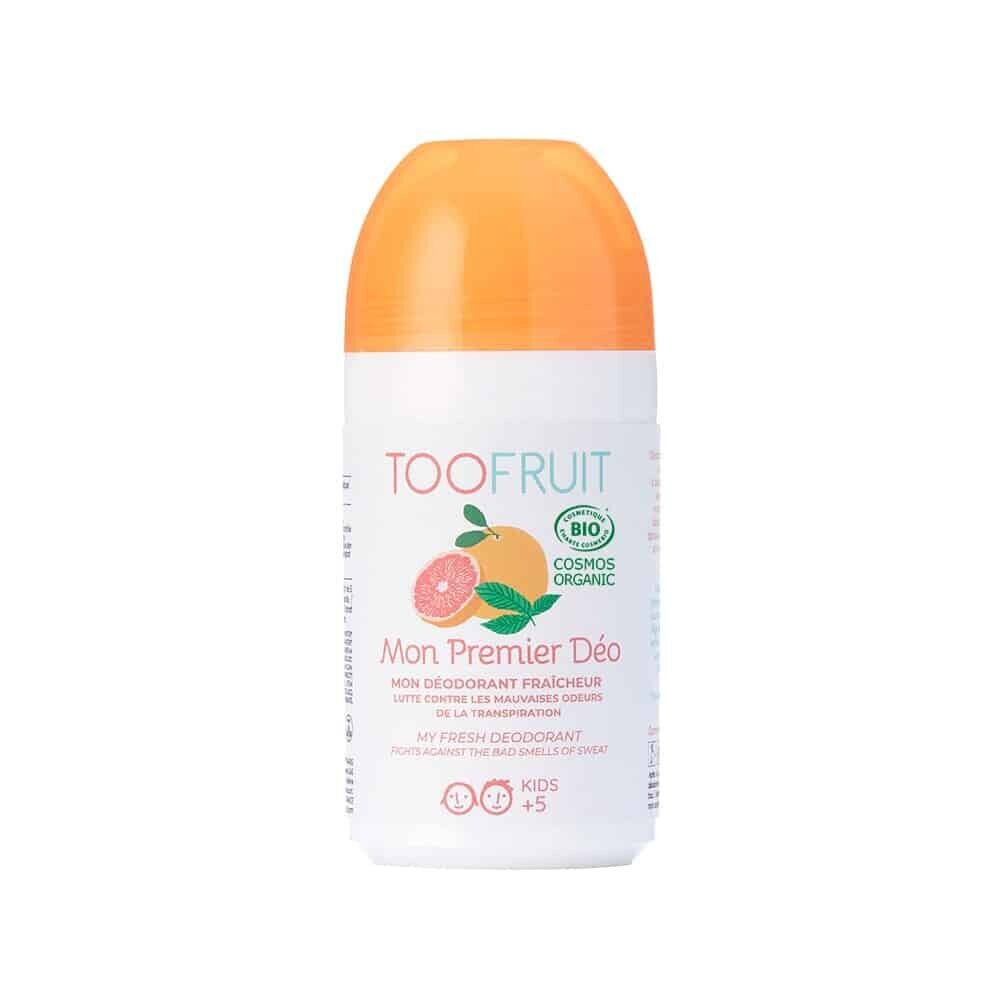 Rutulinis dezodorantas vaikams Toofruit Mon Premier Greipfrutas ir Mėta, 50 ml kaina ir informacija | Kosmetika vaikams ir mamoms | pigu.lt