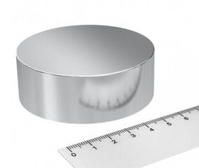 Neodimio magnetas N52, D50x20 kaina ir informacija | Mechaniniai įrankiai | pigu.lt