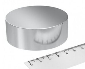 Neodimio magnetas N52, D60x30 kaina ir informacija | Mechaniniai įrankiai | pigu.lt