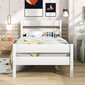 Vaikiška lova Sofihouse R50, 200x120 cm, balta kaina ir informacija | Vaikiškos lovos | pigu.lt