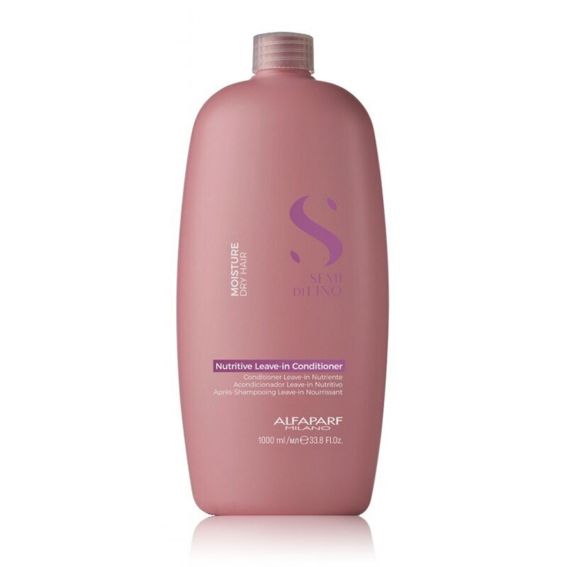 Nenuplaunamas kondicionierius AlfaParf Semi Di Lino Moisture Nutritive Leave-in Conditioner, 1000 ml цена и информация | Balzamai, kondicionieriai | pigu.lt