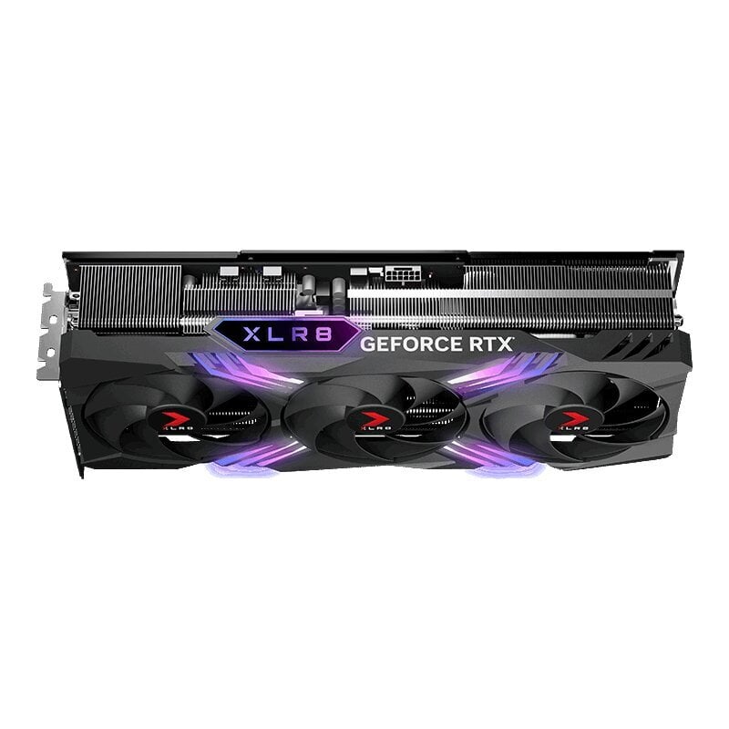 PNY GeForce RTX 4080 Super XLR8 Gaming Verto Epic-X RGB OC Triple Fan (VCG4080S16TFXXPB1-O) kaina ir informacija | Vaizdo plokštės (GPU) | pigu.lt