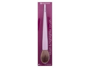 Skaistalų šepetėlis Essence Brush Blush & Highlighter Brush, 1 vnt. kaina ir informacija | Makiažo šepetėliai, kempinėlės | pigu.lt