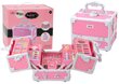 Kosmetikos rinkinys LeanToys Chest Suitcase Beauty Set Jewelry Cosmetics Pink, 1 vnt. kaina ir informacija | Kosmetika vaikams ir mamoms | pigu.lt