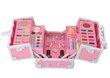 Kosmetikos rinkinys LeanToys Chest Suitcase Beauty Set Jewelry Cosmetics Pink, 1 vnt. kaina ir informacija | Kosmetika vaikams ir mamoms | pigu.lt