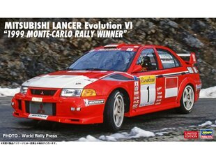 Klijuojamas modelis Mitsubishi Lancer Hasegawa, 20666, 1/24 kaina ir informacija | Konstruktoriai ir kaladėlės | pigu.lt