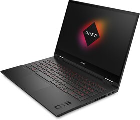 HP Omen 15-ek0277ng 15.6", Intel Core i7-10750H, 16GB, 512GB SSD, be OS, Juodas цена и информация | Ноутбуки | pigu.lt