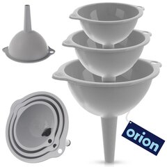 Orion piltuvėlių rinkinys, 3 vnt. kaina ir informacija | Virtuvės įrankiai | pigu.lt