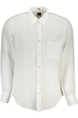 Hugo Boss marškiniai vyrams 50489344RELEGANT6, balti kaina ir informacija | Vyriški marškiniai | pigu.lt