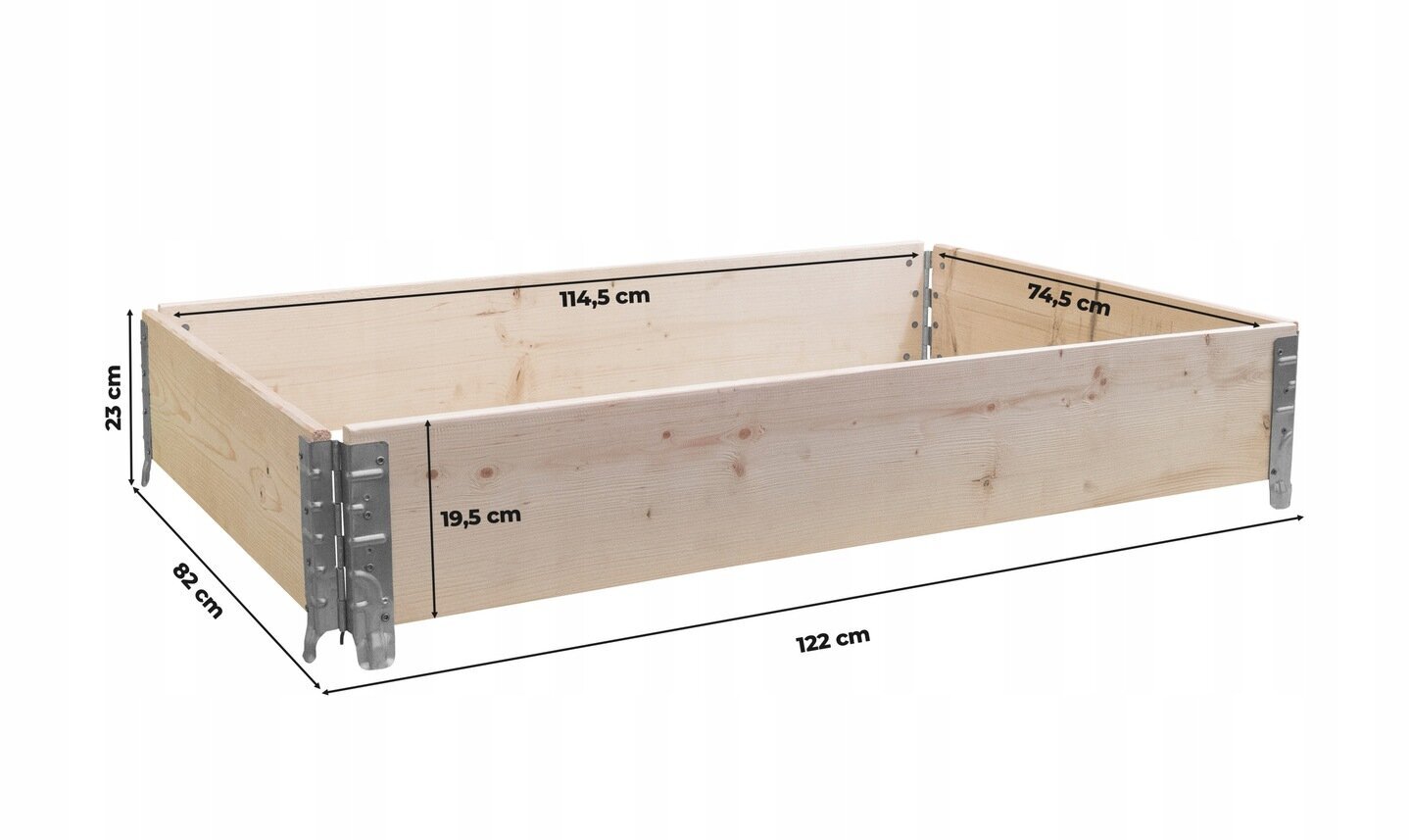 Pakelta lysvė Fluxar L110, 120 x 80 x 20 cm kaina ir informacija | Šiltnamiai | pigu.lt