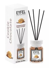 Namų kvapas su lazdelėmis Eyfel, Cookie Chocolate, 120 ml kaina ir informacija | Namų kvapai | pigu.lt