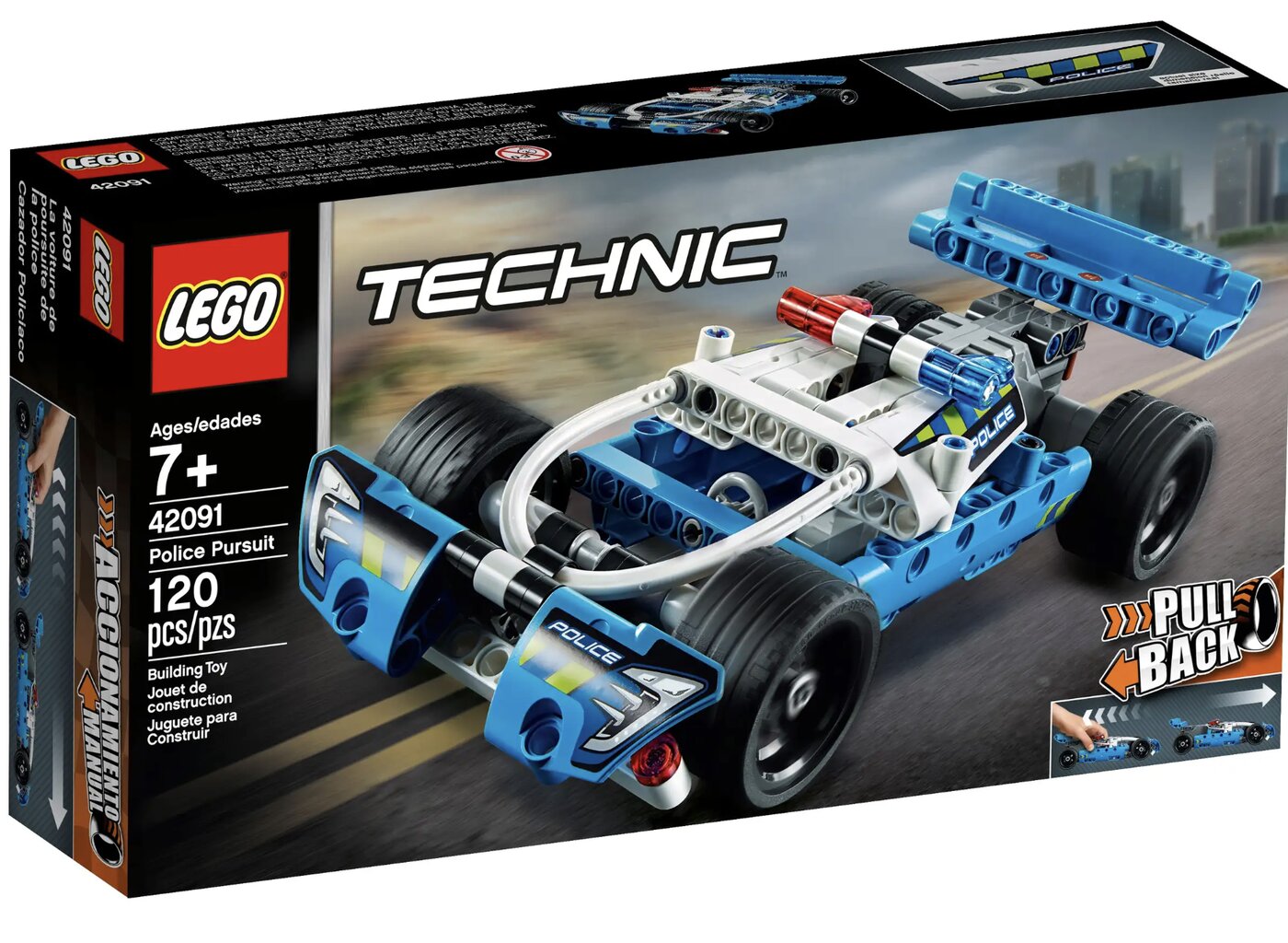 42091 LEGO® Technic Policijos persekiojimas kaina ir informacija | Konstruktoriai ir kaladėlės | pigu.lt