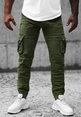 New Boy Joggers Брюки Green MP0105MV MP0105MV/2XL цена и информация | Мужские брюки | pigu.lt