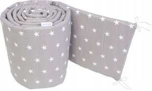 Защита детской кроватки Babymam, 180x30 cm, Gray цена и информация | Товары для безопасности детей дома | pigu.lt