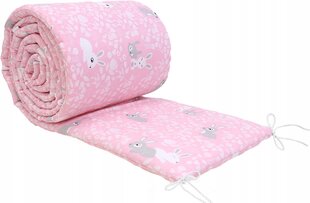 Защита детской кроватки Babymam, 180x30 cm, Pink цена и информация | Товары для безопасности детей дома | pigu.lt