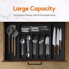 Органайзер для столовых приборов OXO Good Grips Expandable Utensil Organizer цена и информация | Столовые приборы | pigu.lt