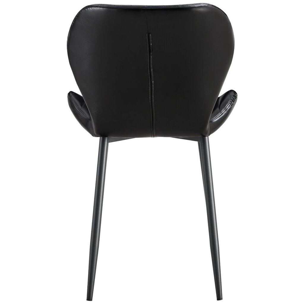 2-ių kėdžių komplektas Viking Diana, juodas kaina ir informacija | Virtuvės ir valgomojo kėdės | pigu.lt