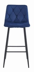 2-ių kėdžių komplektas, mėlynas kaina ir informacija | Virtuvės ir valgomojo kėdės | pigu.lt