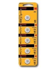 Elementai Kodak, 3V 5 vnt. цена и информация | Батарейки | pigu.lt