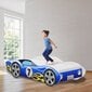 Vaikiška lova su čiužiniu Iglobal Corvetta, 140x70 cm, mėlyna цена и информация | Vaikiškos lovos | pigu.lt