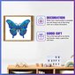 Medinė dėlionė Mėlynas drugelis Wooden Puzzle, 90 d. kaina ir informacija | Dėlionės (puzzle) | pigu.lt