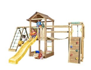 Žaidimo aikštelė Jungle Gym House Clutter Bridge 1-Climb цена и информация | Детские игровые домики | pigu.lt