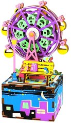 Medinė 3D dėlionę Robotime Apžvalgos ratas, 69 d. kaina ir informacija | Dėlionės (puzzle) | pigu.lt