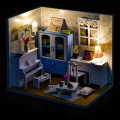 Surenkamas medinis LED namas Little Story Anna's Room kaina ir informacija | Konstruktoriai ir kaladėlės | pigu.lt
